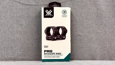 Vortex Optics Pro Series 30 mm Riflescope Rings - Pair (PR30-L