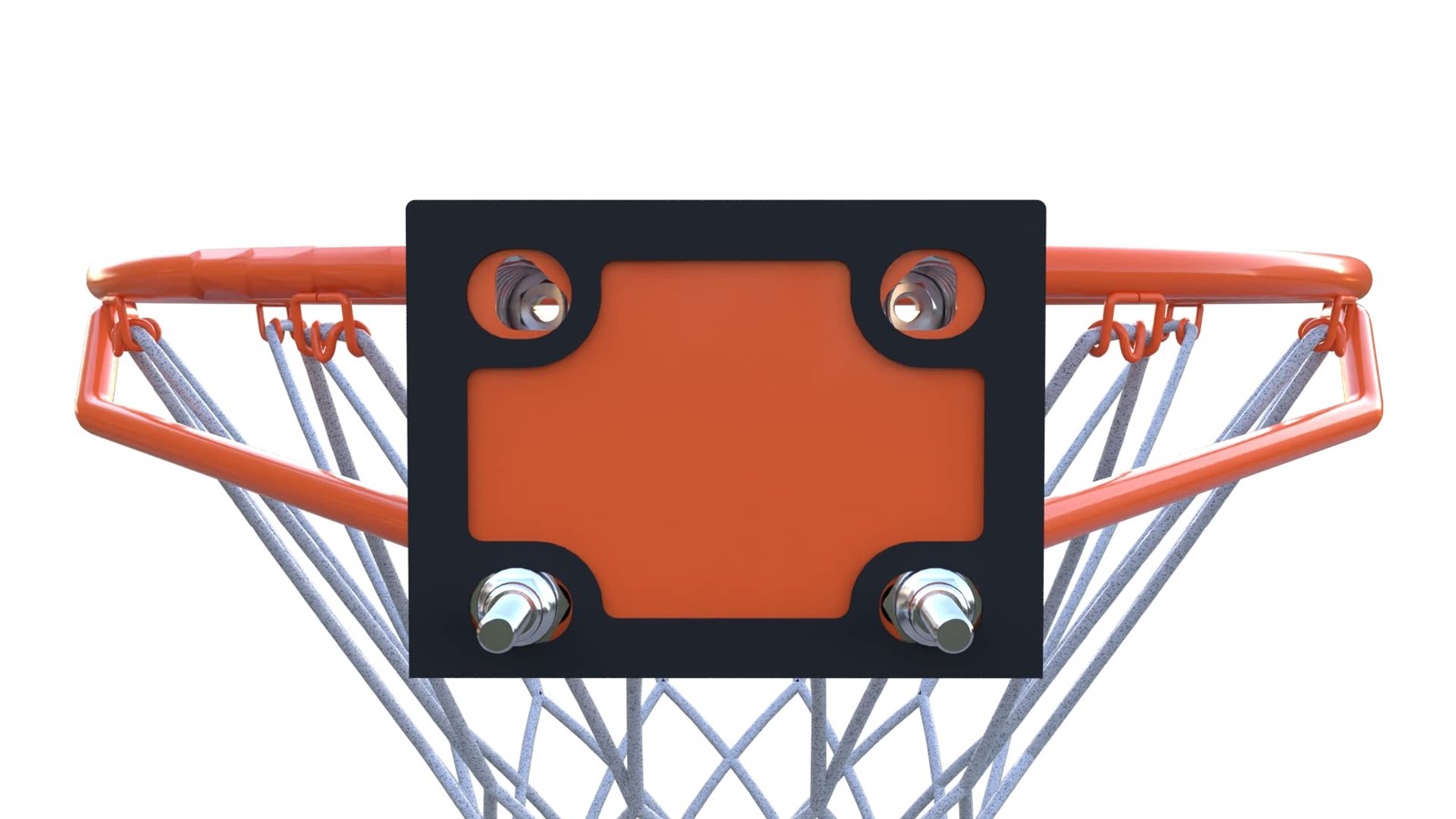 Slam-It Basketball Rim, Will Not Fit Other Brands, 18 Inch, Orange
