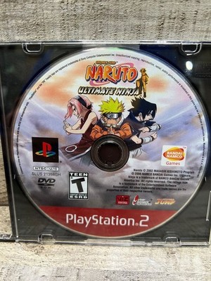 Naruto: Ultimate Ninja 1 (Sony PlayStation 2, 2006) Resurfaced disc
