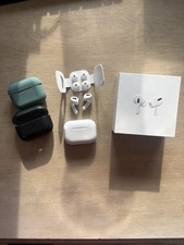 Apple AirPods Pro (1st Gen) - Full Boxed Set - Immaculate Case & Extras