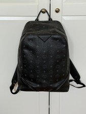 MCM Rucksack Bagpack Schwarz Vintage Original Groß Visetos