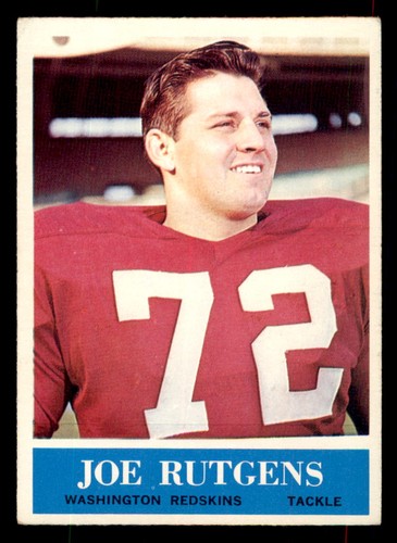 Joe Rutgens #192 1964 Philadelphia card