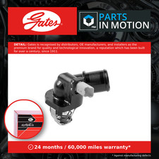 Coolant Thermostat fits CITROEN C3 Mk1, Mk2 1.4 02 to 16 KFV(TU3A) Gates 1336Z2