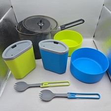 MSR Mountain Safety Research Mess Kit- Pot, Pot Lid, Cups, Lids, Bowls, Flatware