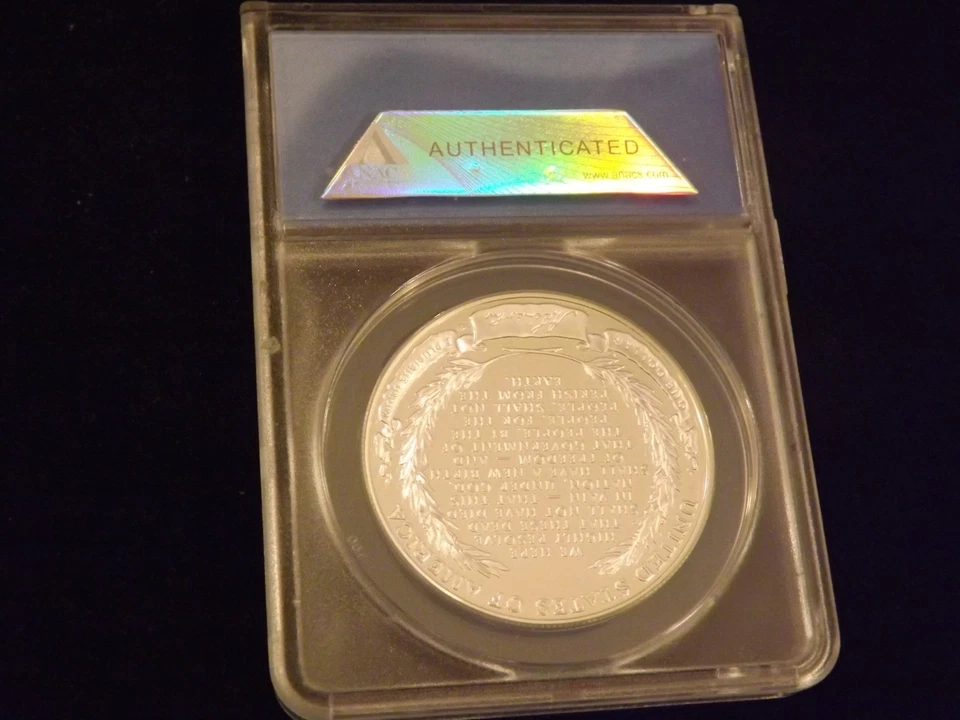 2009-P   $1         Lincoln    First Release     ANACS  PR 70 - Image 2 of 2