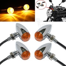 4X Bullet Blinker Motorrad Halogen Mini Blink...