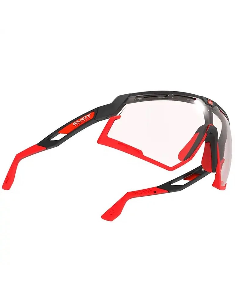 Rudy Project Brille Defender, Schwarz Matte/Red Fluo - Impactx Photochromic 2 Re - Bild 3 von 4