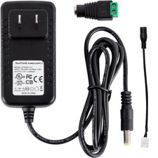12 Volt 1 Amp LED Strip Light Power Adapter, DC 12V Transformers,Power Supply...