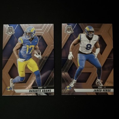 Davante Adams, Jared Verse (Lot Of 2) Panini Mosaic 2025