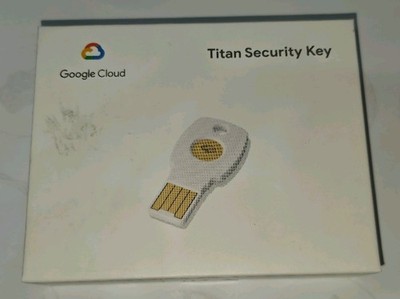 Google CLOUD, Titan Security KEY, USB A
