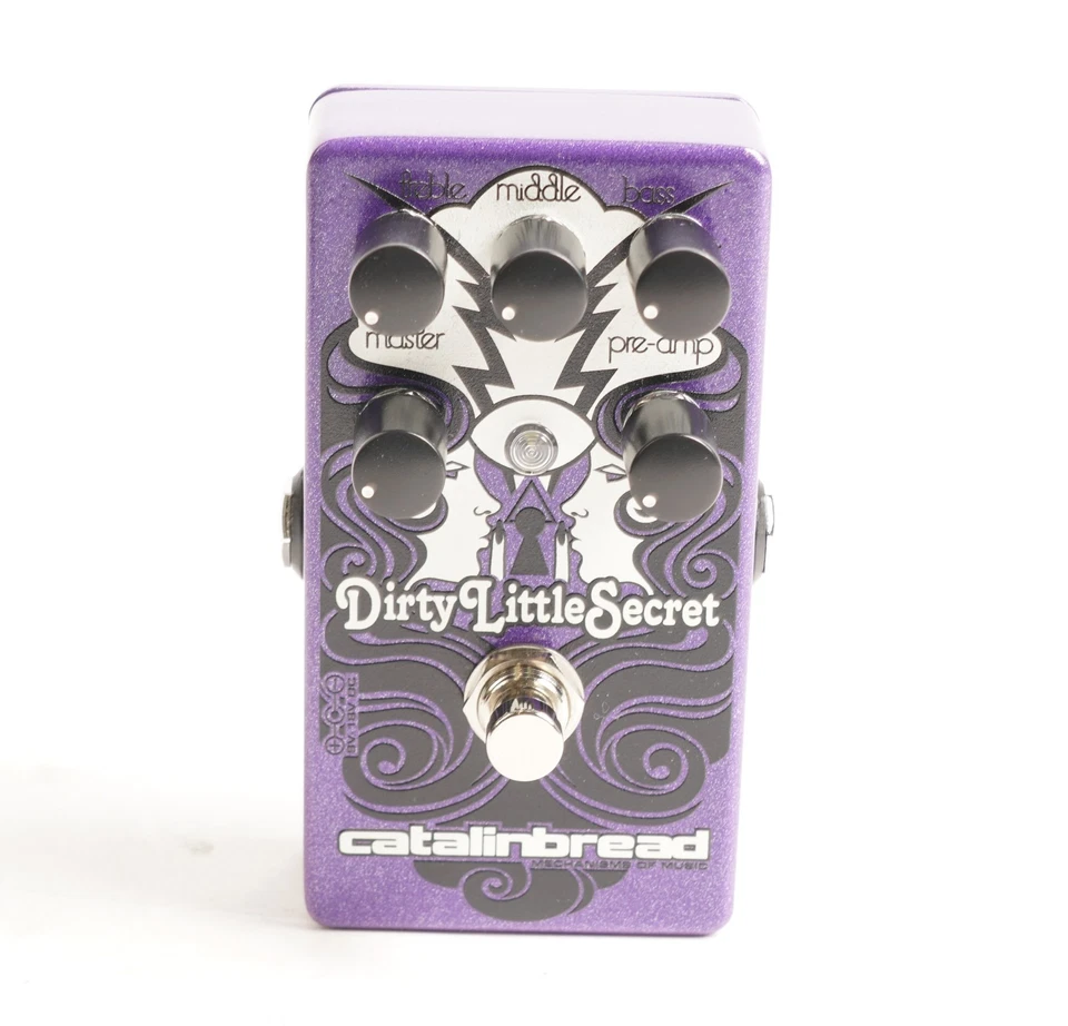 Pedal Overdrive Catalinbread Dirty Little Secret Edición Limitada Púrpura Foto 2 de 4