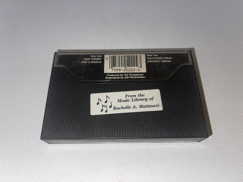 David Lee Roth Crazy From The Heat Cassette, 4 Track EP - Rare Play Tested - Picture 3 of 3