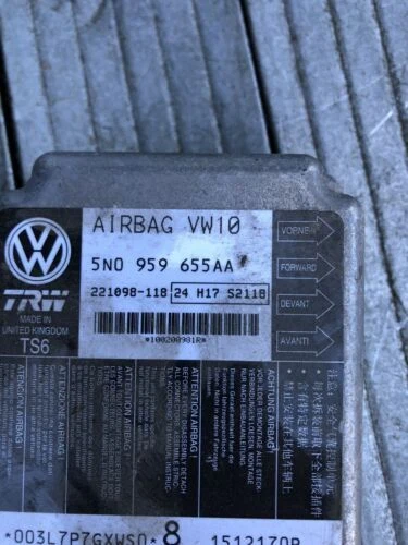 Módulo de bolsa de control de aire VW Passat B7 2011-2014 ** Sin datos de choque ** 5N0959655AH Foto 4 de 4