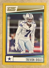 2022 Panini Score Gold Parallel Trevon Diggs #228