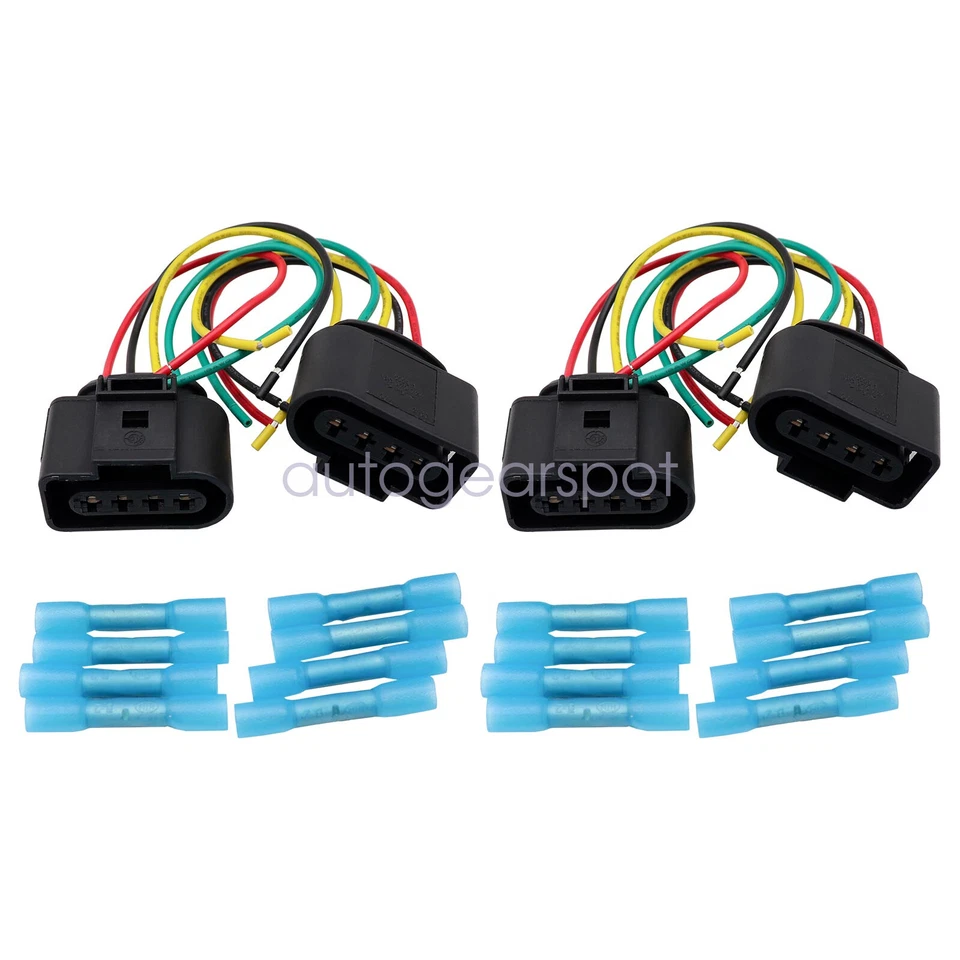 Conector de bobina de encendido tapones de arnés 4x Fit Volkswagen GTI Jetta 2.0 2006-2014 Foto 4 de 4