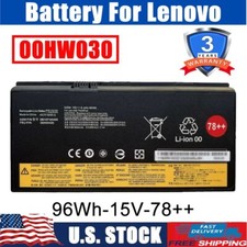 96WH 01AV451 00HW030 78 Battery For Lenovo ThinkPad P70 P71 Series SB10F46468