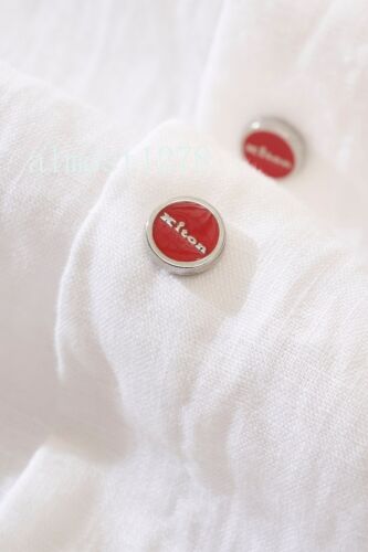KITON camicia di lino con risvolto semplice bottone uomo business shirt - Foto 9 di 15