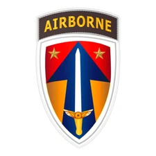 II Field Force, Vietnam Bumper Sticker Military Vinyl Soldier Decal 5"