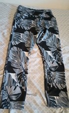 Nike Drive Fit Trophy Cal Print Leggings Size Medium Zip Back Pocket