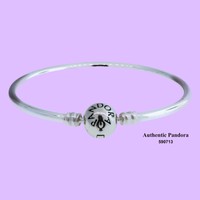 Authentic Pandora Bangle Sterling Silver 17 Cm/6.7 In 590713-17 on sale Authentic Pandora Bangle Sterling Silver 17 Cm/6.7 In 590713-17 on sale