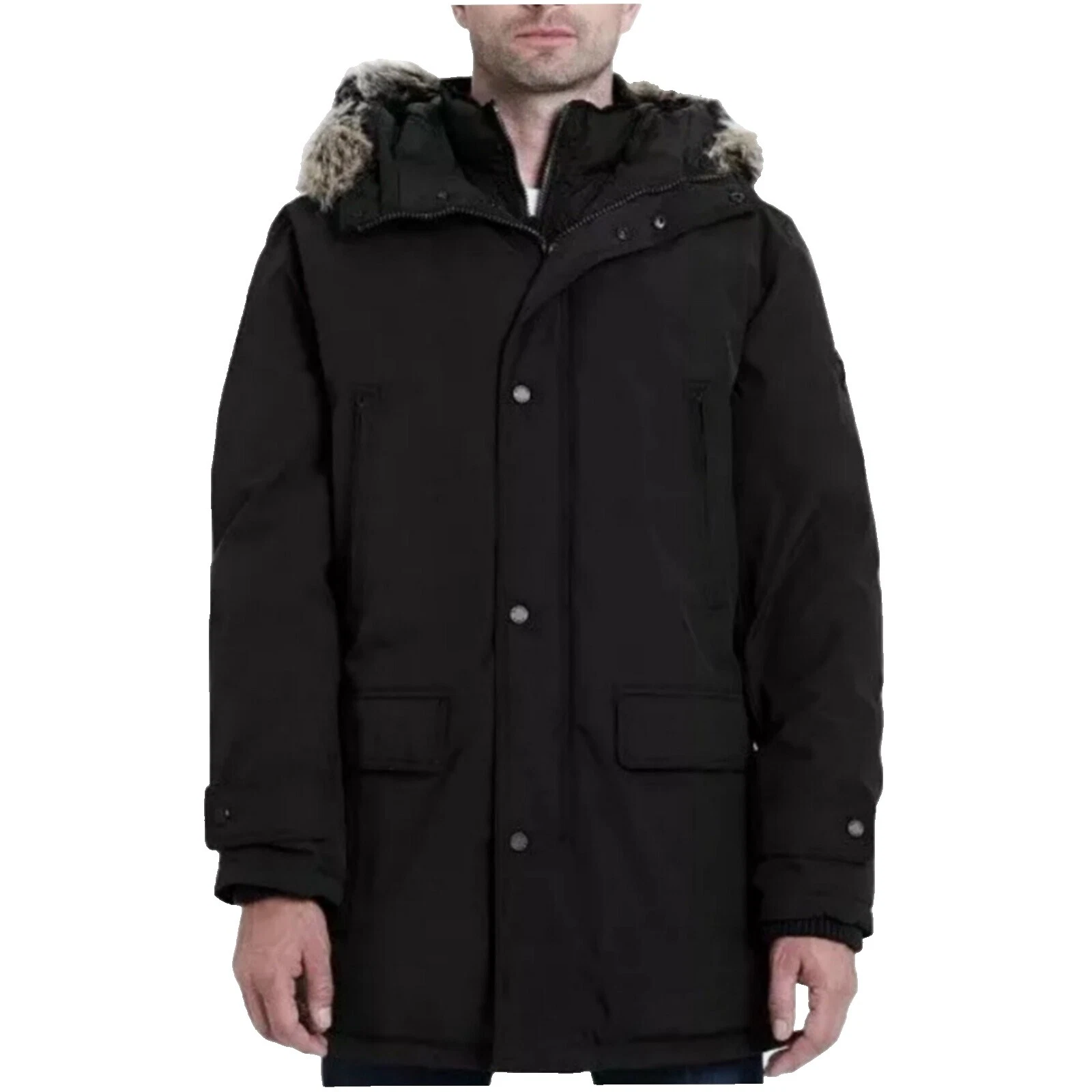Abrigos Negro Michael Kors Parkas, chaquetas y chalecos para hombres