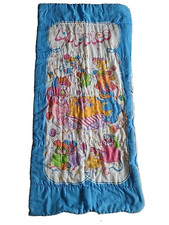 Vtg 1986 Popples Cartoon Youth Sleeping Bag Blanket 29 X 56 Retro 80s USA Plush