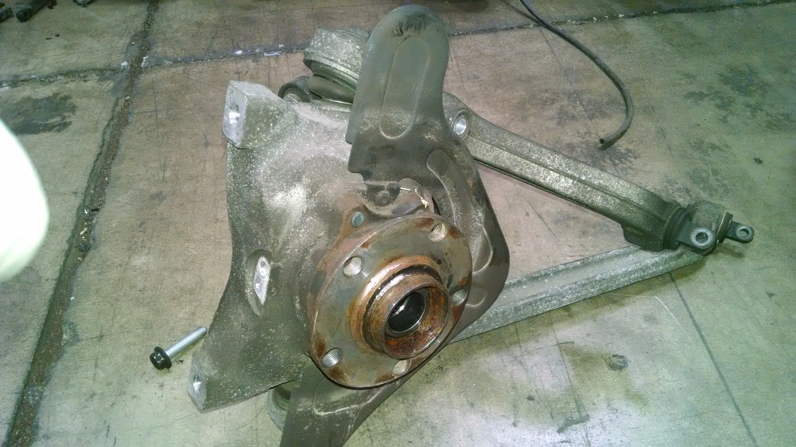 LAMBORGHINI GALLARDO SUSPENSION TRACK CONTROL ARM HUB OEM 