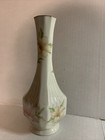 vintage royal crown england square bottom bud vase bone china gold rim — photo 2