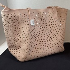 Bath and Body Works Black Friday 2017 VIP Bag Blush Pink Zip Tote Weekender New