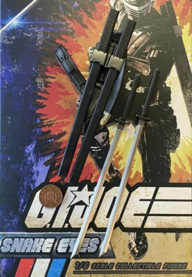 ThreeZero x Hasbro GI Joe Schlangenaugen Geschirr & Schwerter x 2 lose 1/6 Skala