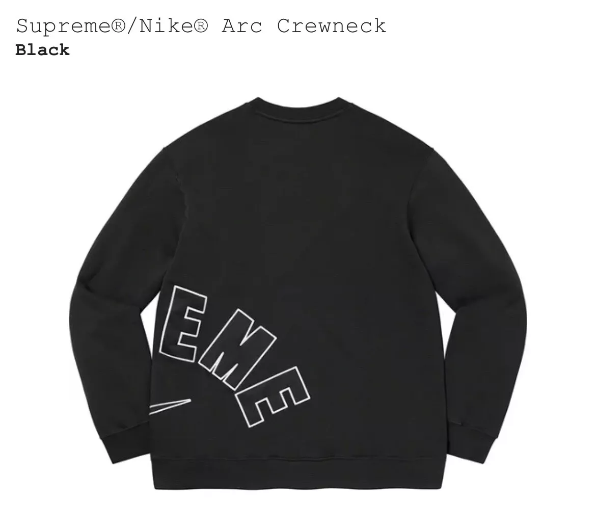 Supreme, Sweaters, Supreme Side Arc Crewneck