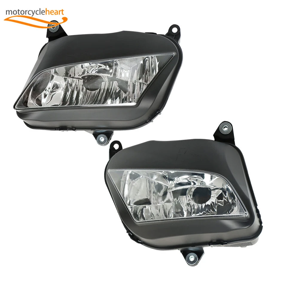 Conjunto de faros para Honda CBR600RR 2007 2008 2009 2010 2011 2012 Foto 3 de 4