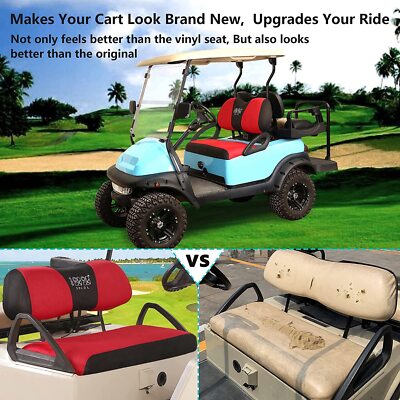 Mesh Golf Cart Seat Covers for Yamaha Club Car Precedent Front