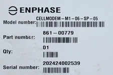 Enphase Cellular Modem - Cellmodem-M1-06-SP-05