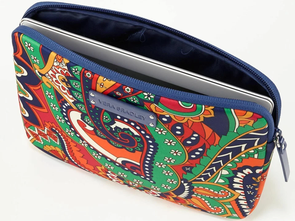 Vera Bradley large Neoprene Tablet Sleeve in Venetian Paisley iPad 13049 150 EZ - Image 2 of 2