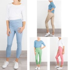 White Stuff Jegging Blue Womens Jean Cropped Stretch Comfy Size 6