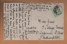 Sholing, Hampshire - Single Circle Pmk - Picking Flowers PC