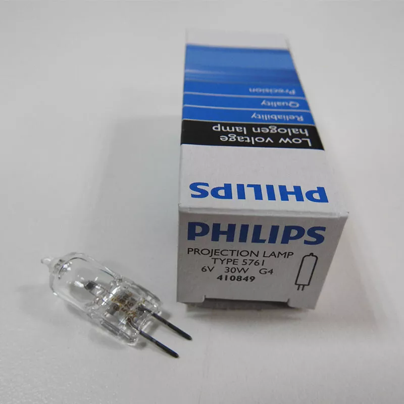 PHILIPS 5761 6V30W Lamp Olympus Microscope Light CX31 CX41 CKX41