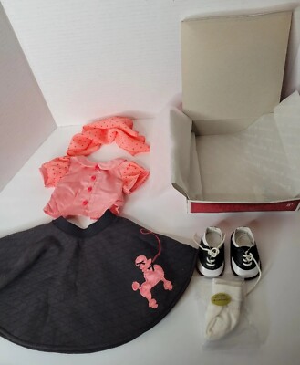 American Girl AG MARYELLEN POODLE SKIRT OUTFIT For 18