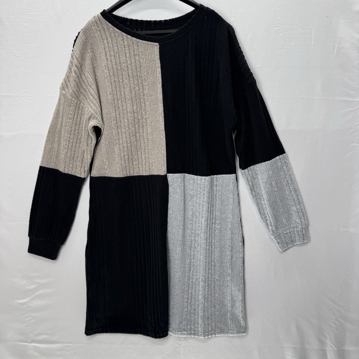 long sleeve portrait neck mini sweater dress Millie Turtleneck Sweater Dress | Cozy Knit Mini Dress