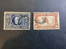 ICOLLECTZONE  US 289-290 VF used premium stamps