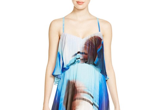 $292 JS Collections Womens Pleated Long Dress A70 - Picture 3 of 18