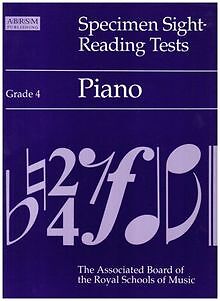 Specimen Sight-reading Tests: Grade 4: Piano von not spe... | Buch | Zustand gut