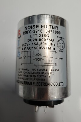 DC29-00015G Genuine Samsung Washer Noise Filter
