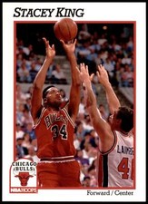 Stacey King #31 1991-92 Hoops