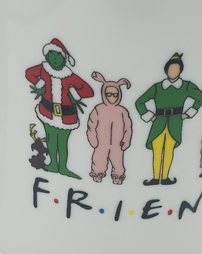 Taza de café Friends Holiday Christmas Movie Heroes Kevin Grinch Ralph Clark - Imagen 4 de 11