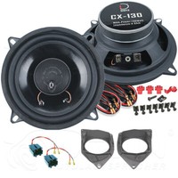 Dietz Auto Lautsprecher FüR Citroen C3 2002-2005 Heck Hinten 2-Wege 100W #Bdjk