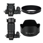1+1 Lens Hood fr Nikon Z50 16-50mm & 50-250mm Dual Lens Kit Replace HN-40 HB-90A