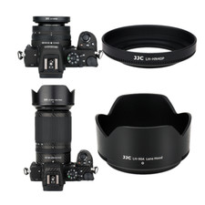 1 1 Lens Hood fr Nikon Z50 16-50mm  50-250mm Dual Lens Kit Replace HN-40 HB-90A