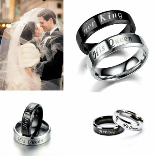 NEW TTstyle 316L Stainless Steel HD Band Punk Ring - Foto 2